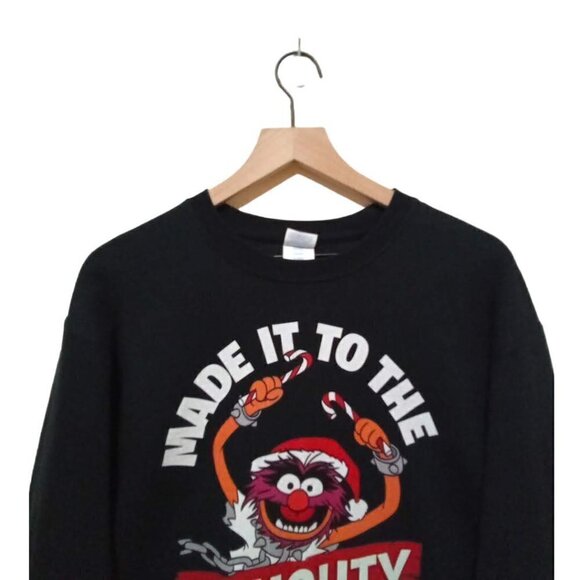 Disney Animal Made It To The Naughty List Sweatshirt Sz L - Picture 3 of 8